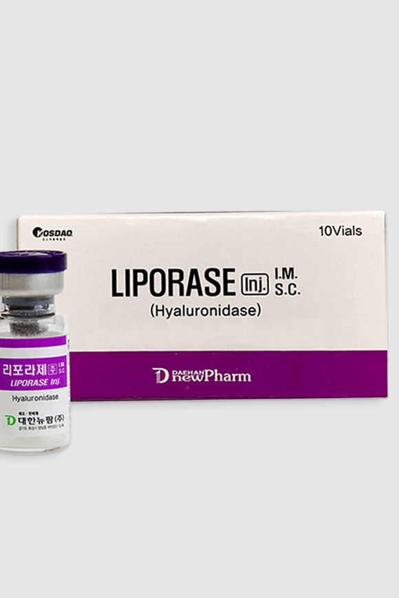 LIPORASE inj. (Caja con 10 viales)