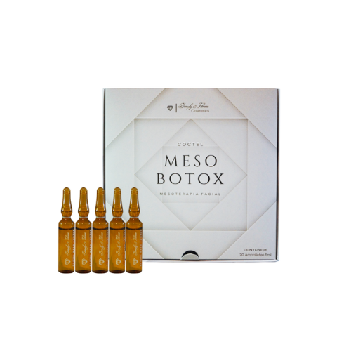 Beauty&Fitness Cosmetics MESO BOTOX Caja 20 ampolletas