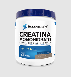ESSENTIALS CREATINA MONOHIDRATO 500GR